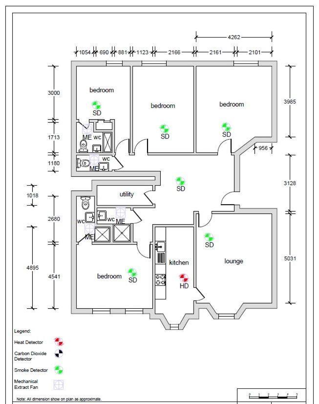 Beautiful 4 Bed Flat In Perfect Central Location Глазго Экстерьер фото